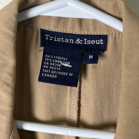 Tristan Waistcoat Vest & Hi rise wide leg Pants Two Set Size Medium - Picture 12 of 13